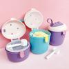 Portable Baby Milk Powder Box Cute Pig Food Storage Box for Travel Outdoor Activities Baby Formula Dispenser Toddle Snack Contai