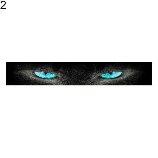 Переднее лобовое стекло автомобиля 3D творческие глаза череп наклейка ветровое стекло наклейка декор