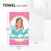 Lovely Like Nastya Soft Face Towel Quick Dry Pool Bath Cotton Towels Absorbent Quick