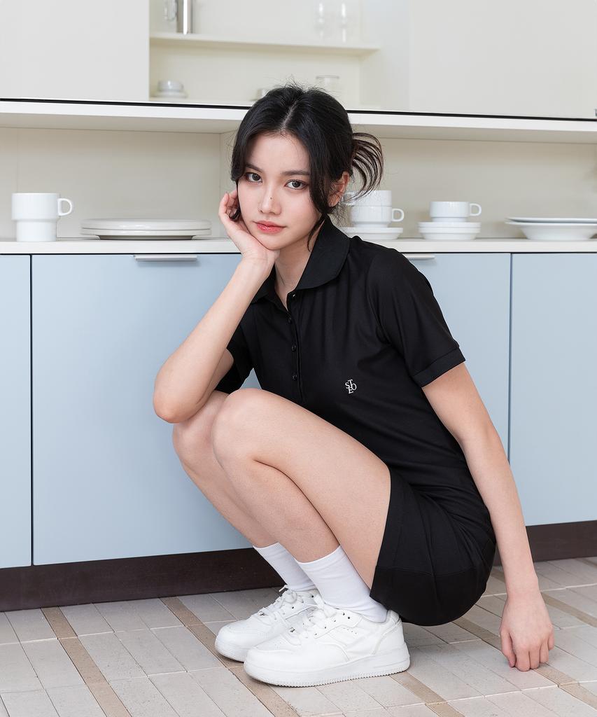Celtio Pk Short-Sleeve Dress Black