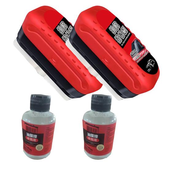 Средство для удаления масляной пленки с лобового стекла автомобиля, простое в использовании, компактное, портативное и противотуманное