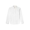 Outdoor Casual Solid Color Oxford Long Sleeve Shirt Men Shirts White A2ES5-A94