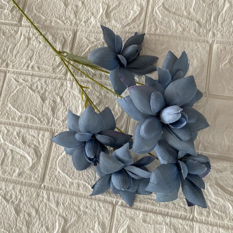 Цветок Гардения Искусственный Свадебный Отель Ресторан Украшение Орнамент Настольный