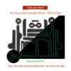 Anti-Slip Gate Slot Mat for Hyundai Sonata 2025 N-line Door Groove Pad Cup Holder Interior Accessories 15PCS/set