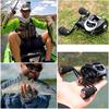 Baitcasting Reel 18+1 Ball Bearing Magnetic Brakes Fishing Reel Left/right Hand Bait Casting Reels