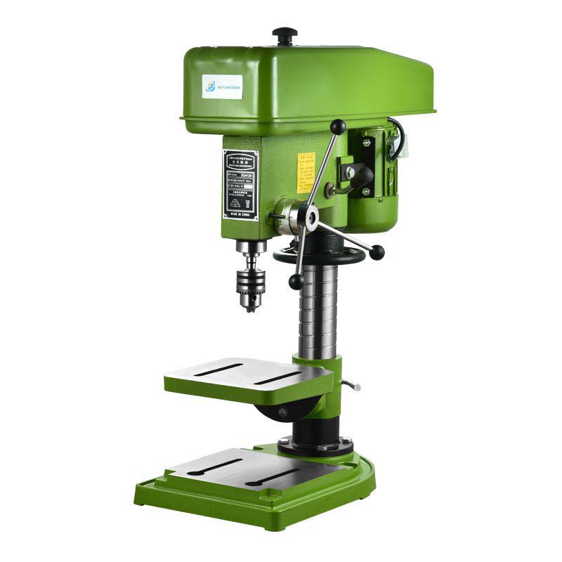 220V Multi-functional CNC Bench Drill: Deep Hole, Tapping, Milling & Rotary Desktop Machine