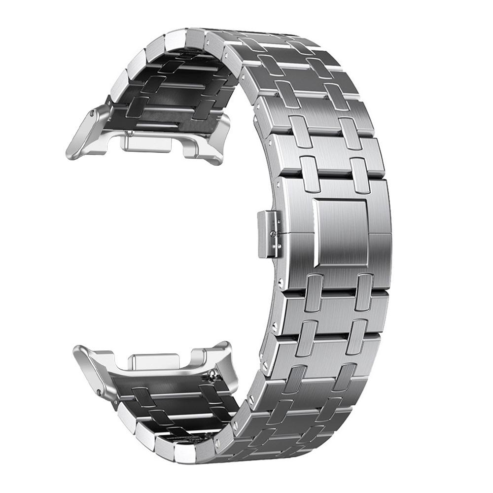 Роскошный металлический ремешок для Samsung Galaxy Watch 8 Classic 8 44 мм из нержавеющей стали, ремешок без зазоров для Watch 8 40 мм, мужской браслет, ремешок для часов
