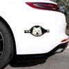 Scratch Covering Dog Car Sticker Waterproof Pet Car Decoration Sticker  Electric Vehicle Window