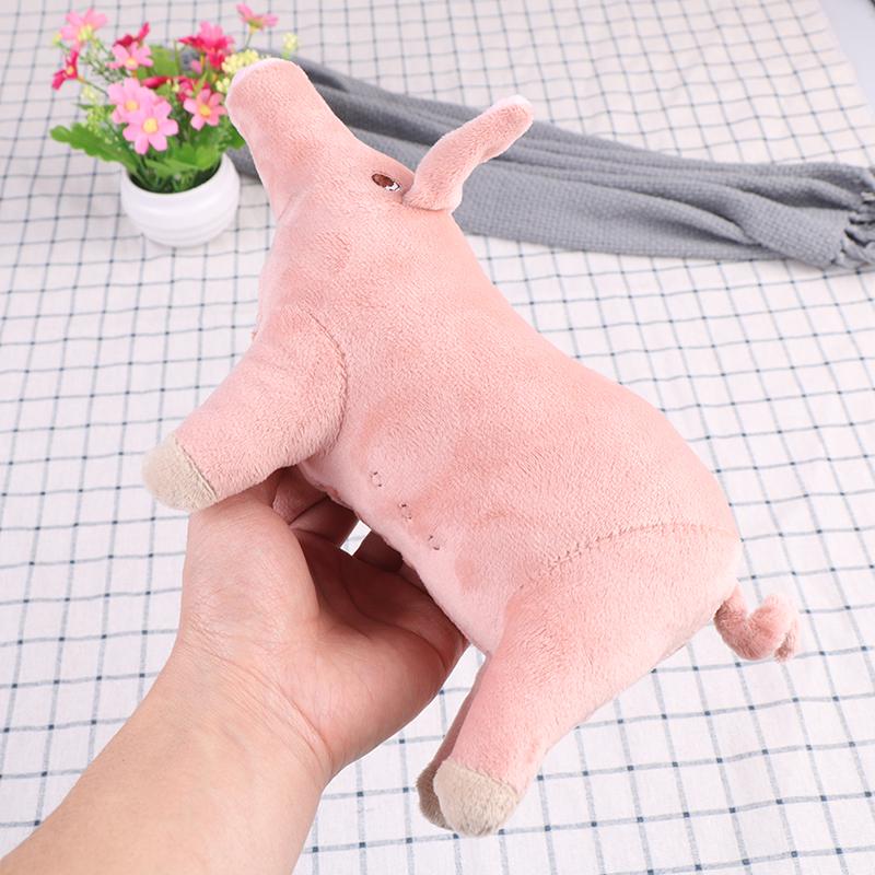 1шт 25см милый мультфильм свинья плюшевая игрушка чучело свинья для детского подарка