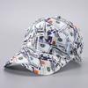 Весна и Лето Полиэстер Принт Кепка Бейсболка Регулируемая Наружная Snapback Кепки для Мужчин и Женщин 16