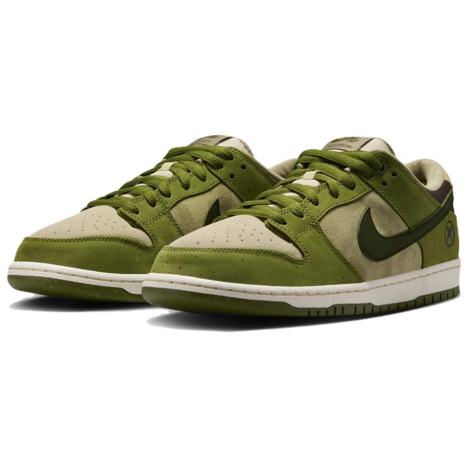 Yuto Horigome x Nike Dunk Low SB Matcha Мужские Кроссовки Зеленый Спаржа Легион-Зеленый HF8022-300