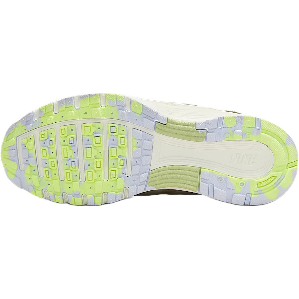 Nike P 6000 Амортизация с защитой от скольжения и отскоком Дышащие Низкие Детские Кроссовки для Повседневной Носки Экрю IB8888-111