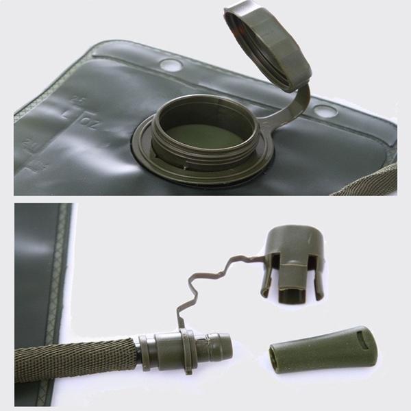 Hiking Backpack with Integrated Water Bottle