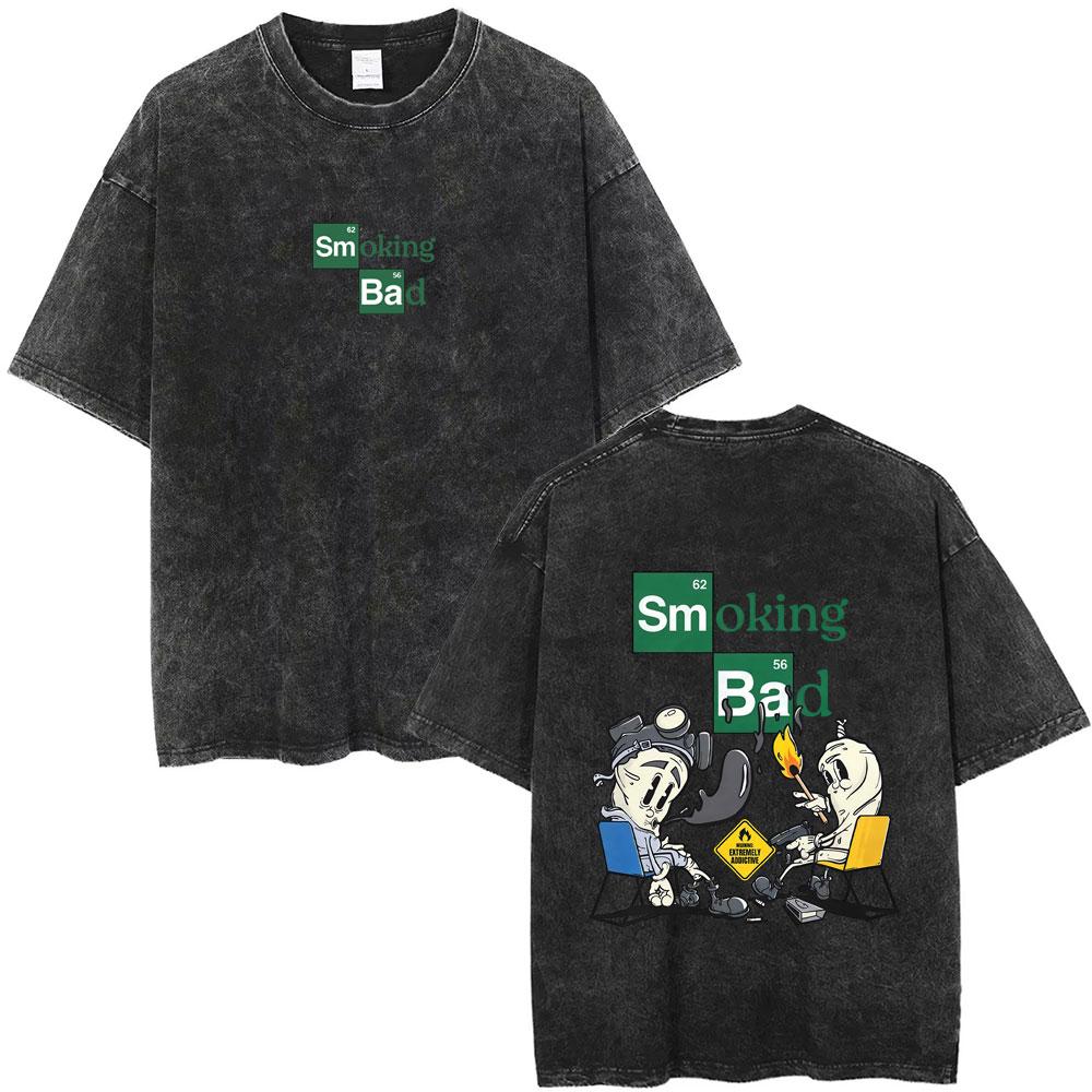 Old Fashioned Cocktail Funny Meme Washed Vintage T Shirts Men Women Casual Oversized Tshirt Male Fashion Oversized Streetwear
