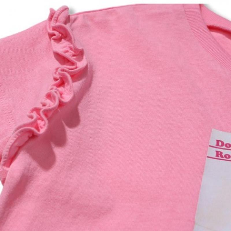 [Moda Carina] Футболка Moda Carina Sky Uncut Long Tee Pink