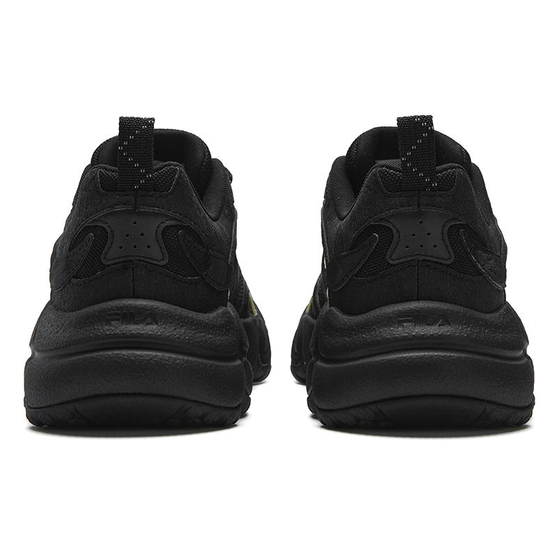 Fila ОРИГИНАЛЬНЫЕ Амортизирующие Устойчивые к истиранию Дышащие Легкие Низкие Массивные Кроссовки Мужские Черные F12M612109FBK