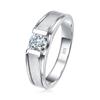 Christmas Gift Silver 925 Real Moissanite Rings Enternity Diamond Band for Man White Gold Plated Pass Testdesigner Jewelry