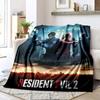 The sci-fi game Resident Evil features the Umbrella Corporation blanket a soft home furnishing nap decoration a warm Sherpa blanket for all seasons U8