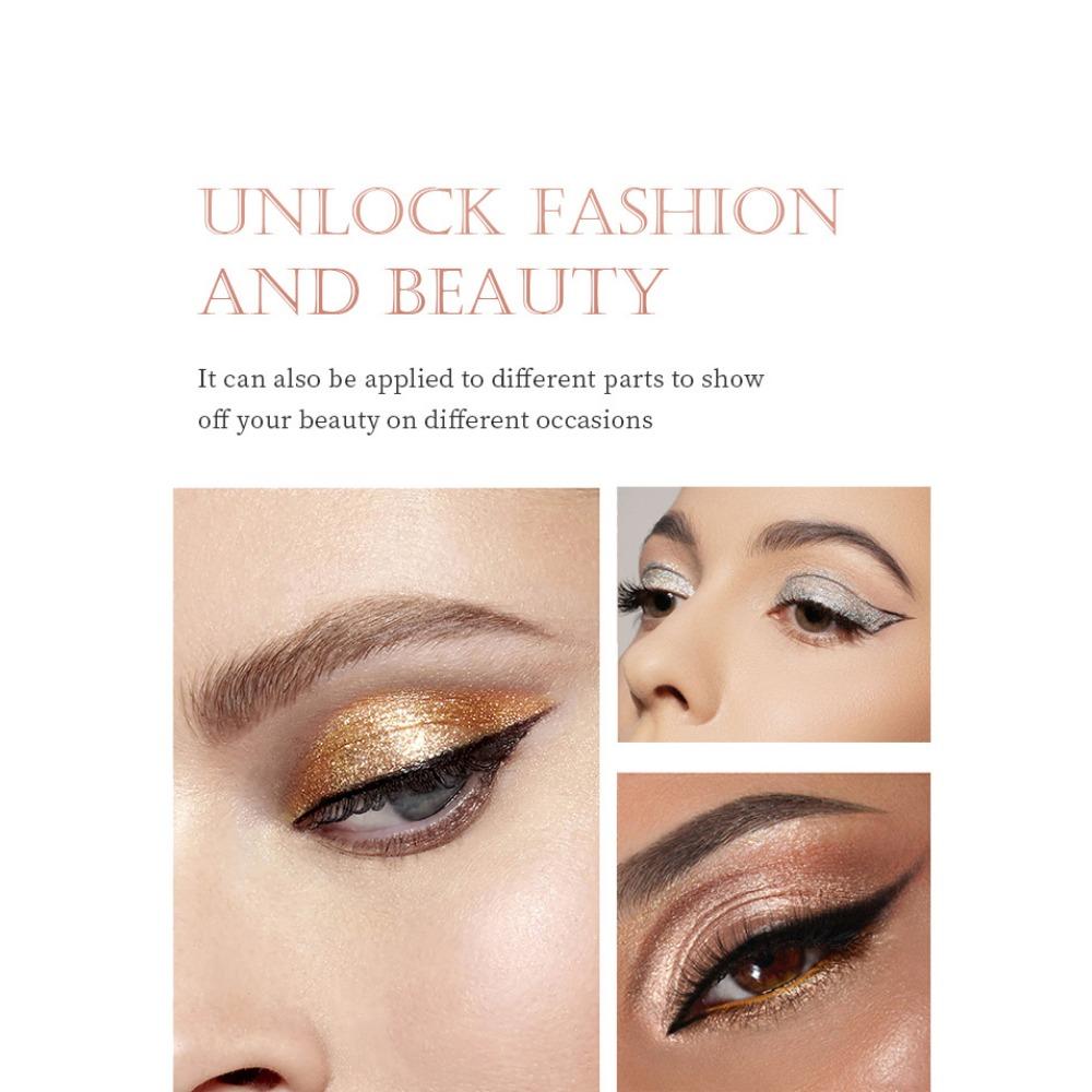 Fit Colors Жидкий жемчужный свет - тени для век с металлической текстурой легко окрашиваются Жемчужный свет, тонкие тени для век Жидкость для губ