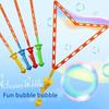 Handheld Bubble Blowing Toys Multi-hole Soap Bubble Toy Multi-hole Bubble Blower  Outdoor Toys
