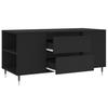 Coffee Table Black 102 x 44.5 x 50 cm Particleboard