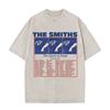 Британская рок-группа The Smiths Тур The Queen Is Dead Винтажная стираная футболка Альтернативная s Инди Футболка Моррисси Унисекс