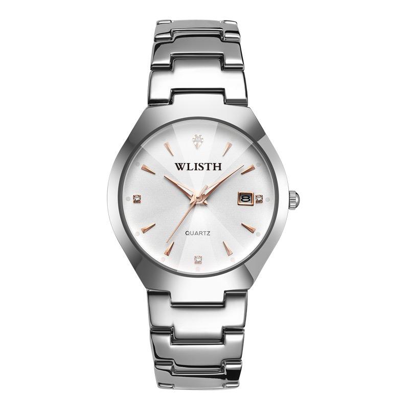 Couple Fashion Quartz Luminous Calendar Men's Watch Student Watch Women's Watch