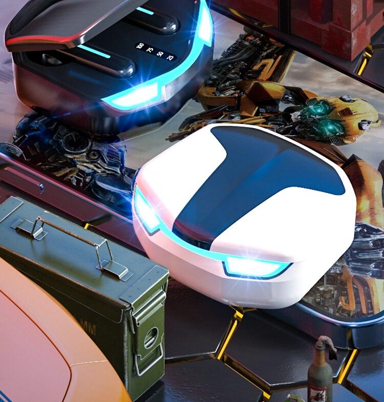 Игровые TWS-наушники Беспроводные Bluetooth-наушники с HD-микрофоном Спортивные 9D Стерео Музыка Hi-Fi Гарнитура Для iPhone Samsung Huawei Xiaomi