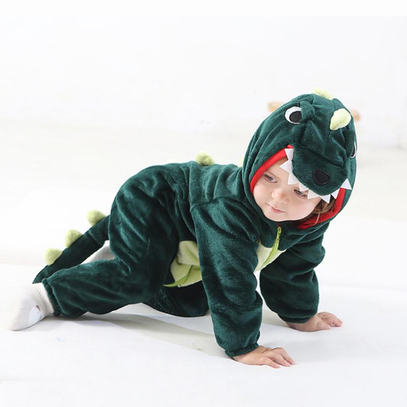 0-3 Years Old Baby Animals Cosplay Kigurumis Kids Onesie Anime Cartoon Cute Sleep Suit Toddler Jumpsuit