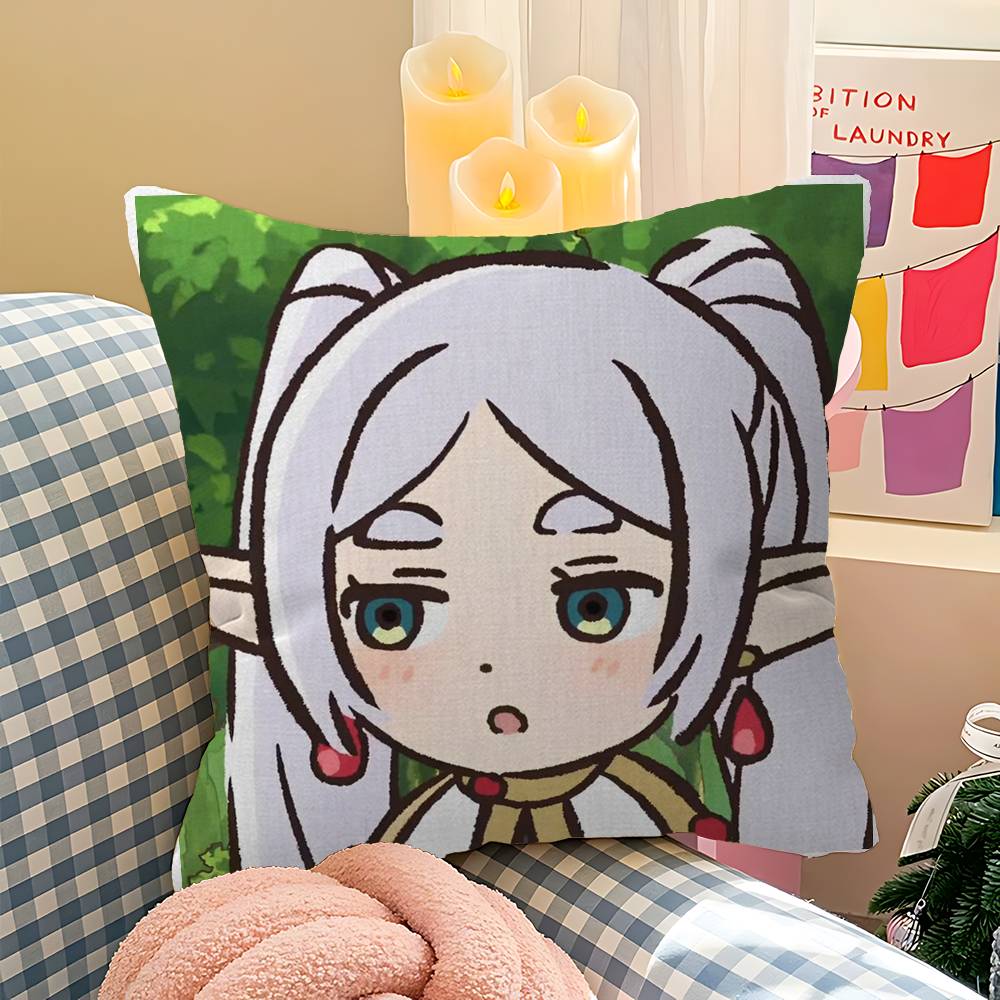 Милая наволочка Sousou No Frieren чехол на подушку для дивана домашний декор детская игрушка