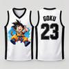 2026 Лето Горячая Распродажа Dragon Ball Малыш Гоку 24 Баскетбольная Майка Без Рукавов Топ Аниме Уличная Одежда для Детей Взрослых Высокое Качество