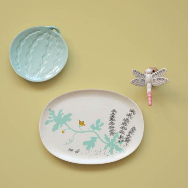 Minhwa Plate Set – “Chochungdo” Motif – 2023 MU:DS Selected Design