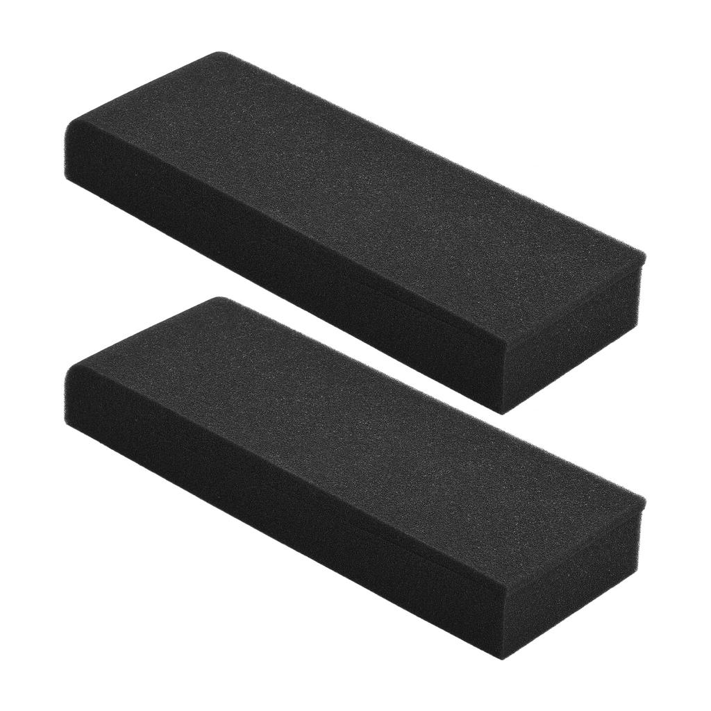 2 Packs High Density Acoustic Isolation Foam Isolation Pads 27 * 10cm Usable Area for Studio