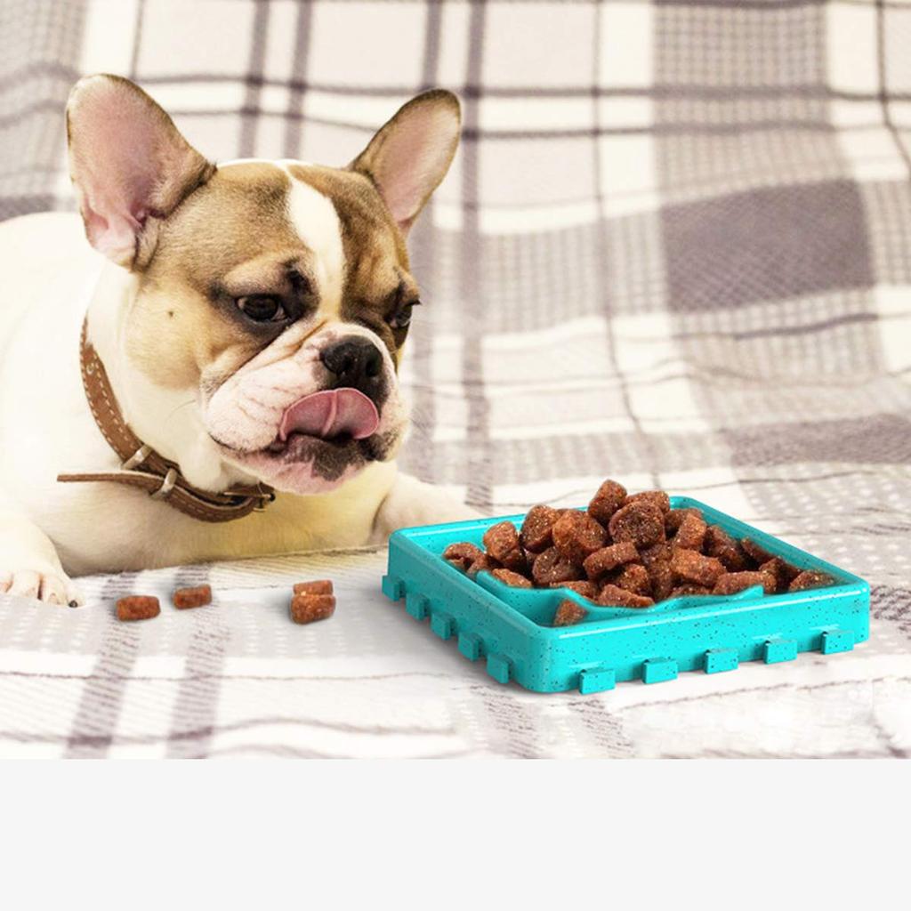 OBEST Игрушка для собаки, Миска, Предотвращает медленное поедание, Развивающая игрушка, Снимает физическую нагрузку и стресс для маленьких, средних и крупных собак (Многофункциональный 4-в-1)