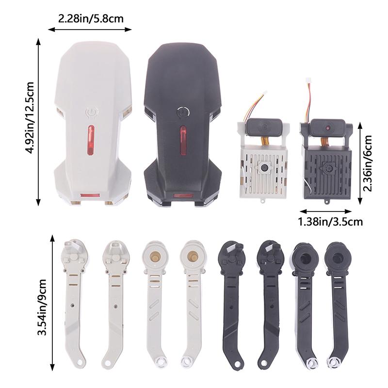 Rc Drone Modified Spare Parts Compatible For E88 Rc Quadcopter Foldable Drone Modified Upgrade Replacement Accessories