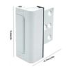 Easy to Install Anti-theft Door Lock Metal Construction Closet Lock Child Safety Lock  Closet Doors