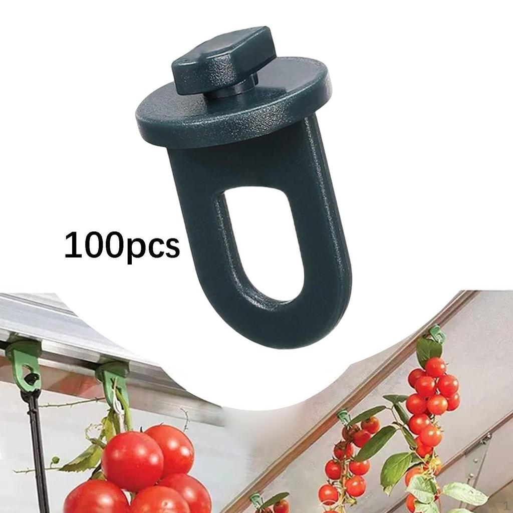 Крючки для теплицы Фиксирующие зажимы Декор Легкая установка Принадлежности Скручивающиеся зажимы Поддержка