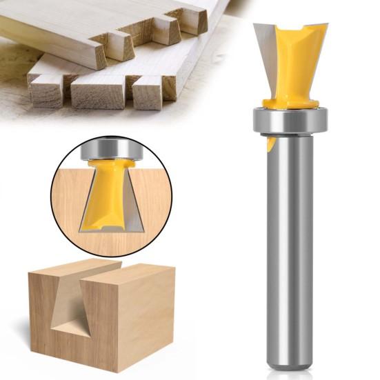 Фреза с соединением «ласточкин хвост», твердая, гладкая, термостойкая, хвостовик 8 мм, фреза «ласточкин хвост», деревообрабатывающая фреза