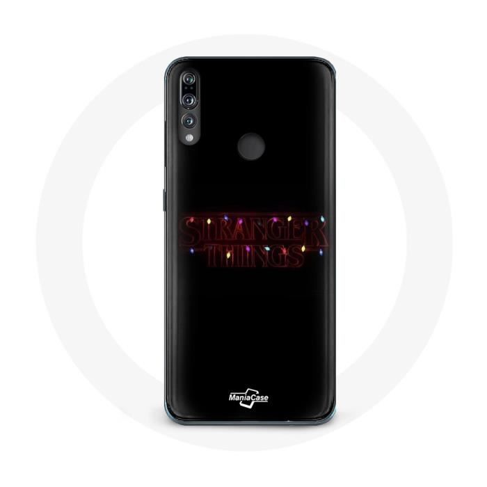 Coque pour Huawei P30 Lite Stranger Things Affiche Logo Joyeux noël