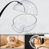 Cat Bubble Muzzle Breathable Sturdy Muzzle Mask Cat Head Cover Space Hood  Protective Helmet Anti-bite Pet Grooming Supplies