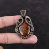 Mahogany Obsidian Pendant Copper Wire Wrapped Jewelry Gemstone Copper Pendant Dainty Jewelry Handmade Wire Wrapped Pendant Anniversary Gift