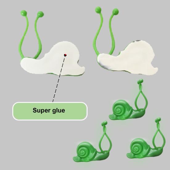 20 шт./компл. зажим для вьющихся растений самоклеящиеся немаркирующиеся настенные зажимы для вьющихся растений для балкона