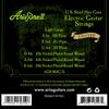 Ariapro II Coated Nickel Light Electric Guitar Strings (3-Pack) AGS-803C/L