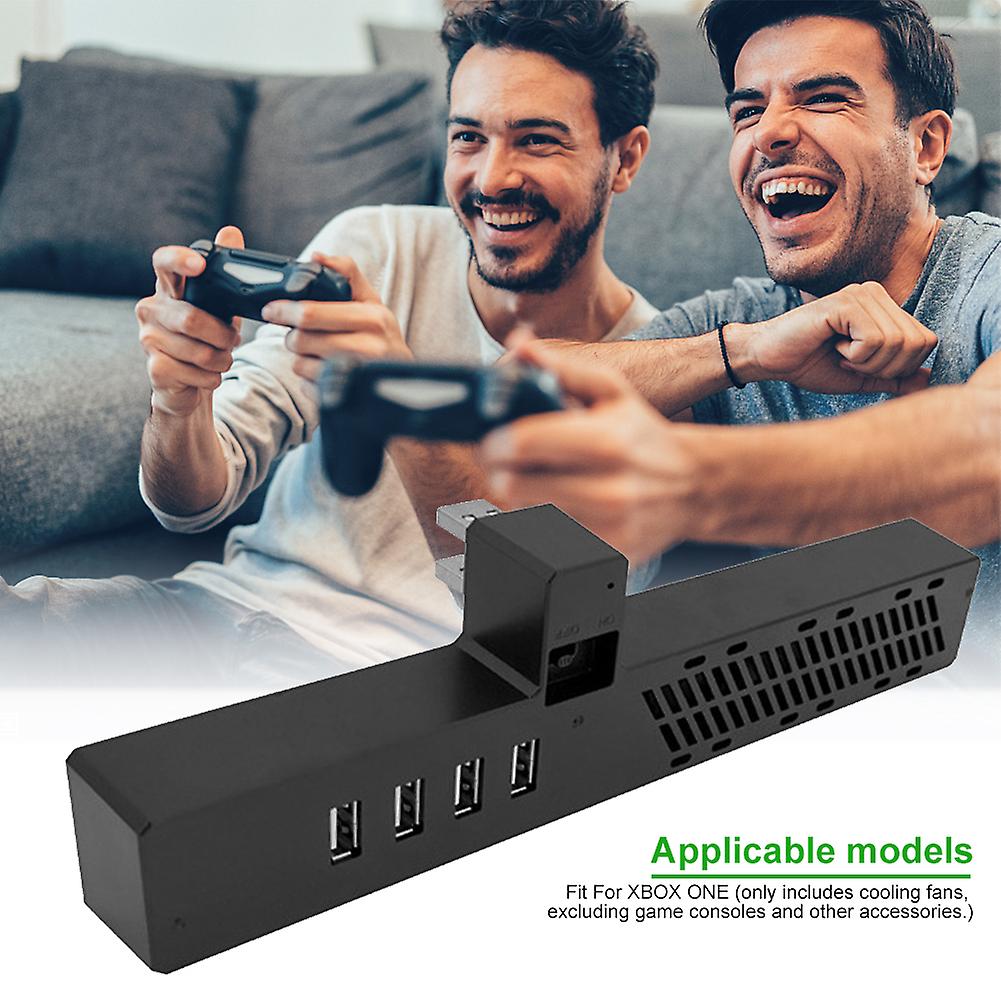 4 USB Port Cooling Fan Charger Stand Base for Xbox One Console Gaming Accessories