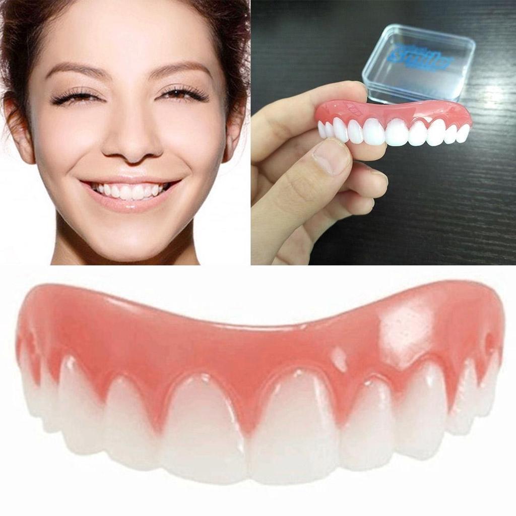 1 шт. силиконовые для мужчин и женщин идеальная улыбка виниры для зубных протезов мгновенная гибкая зубная паста