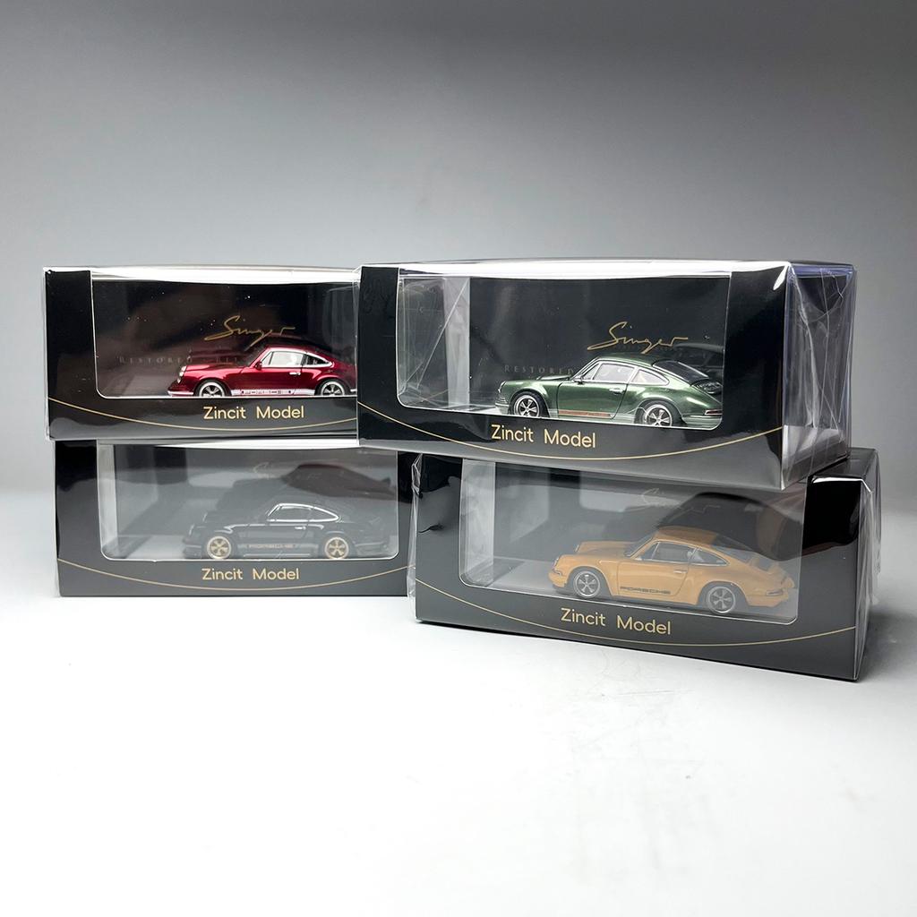 ZM 1:64 Scale Diecast Alloy Porsche 911 Singer Coupe DLS Toys Cars Model Classics Nostalgia Adult Gifts Souvenir Static Display