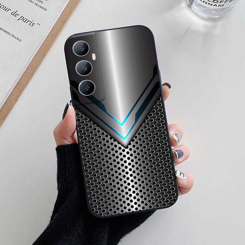 Для Realme C65 Чехол C 65 Милый Мультяшный Цветок Расписной Мягкий Силиконовый Чехол для Телефона Для Realme C65 4G Funda Coque RealmeC65