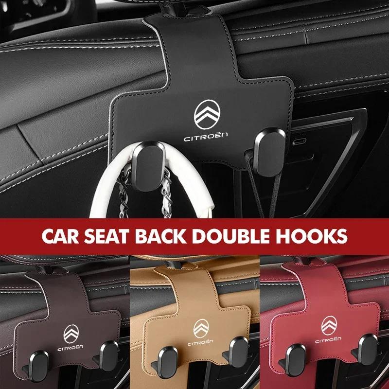 APS2 Car Back Headrest Hanger Hook Rear Seat Hanging Holder Organizer For Citroen Jumper Celysee Cactus Picasso Aircross Saxo Grand