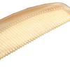 Natural Handmade Anti-Static Ox Horn Comb with Fine Teeth and White Cotton - Massage Comb for Hairdressing