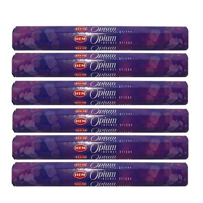 Благовония Опиум 6 коробок по 20 палочек